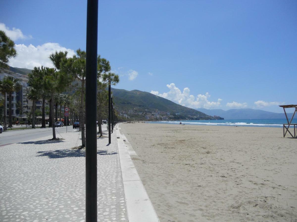 Lungomare Apartament Sea View Влёра Экстерьер фото