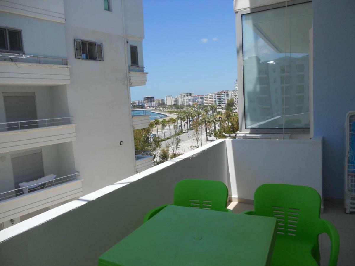 Lungomare Apartament Sea View Влёра Экстерьер фото